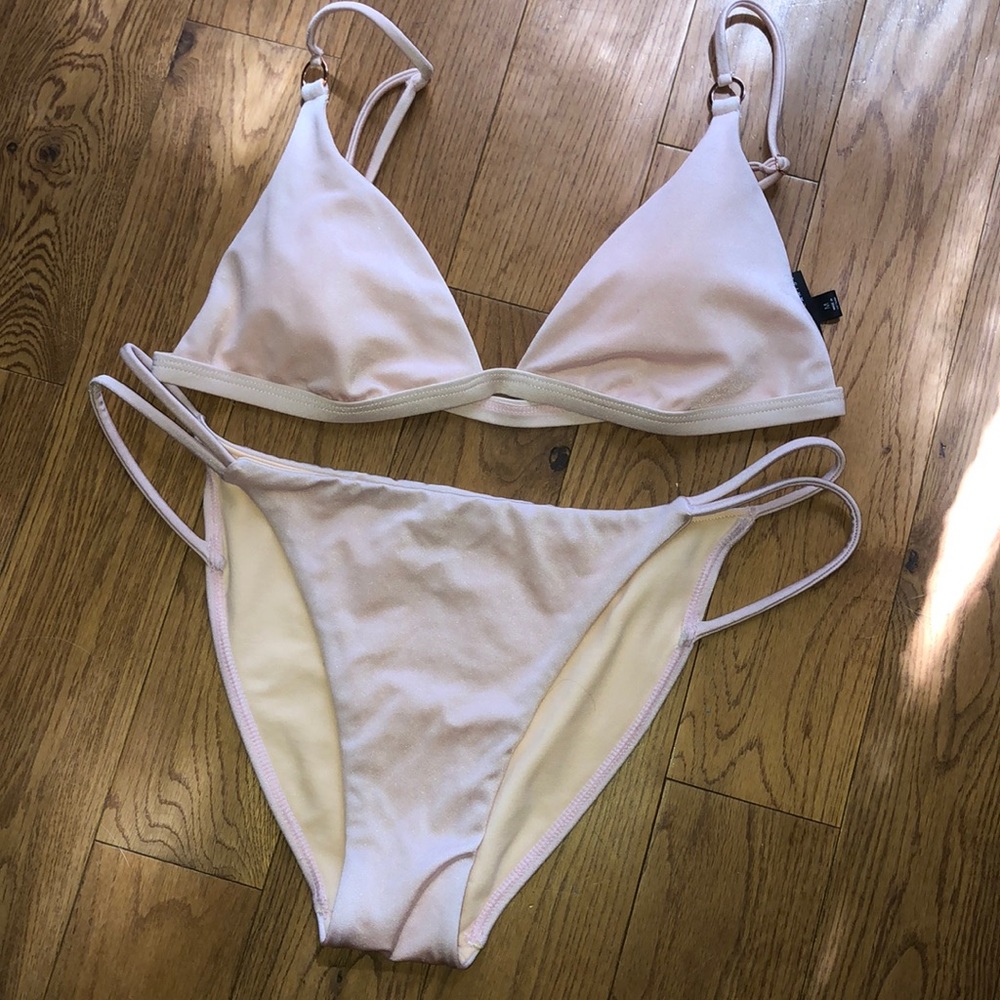 LA HEARTS bikini light pink